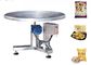 Stainless Steel Food Packing Machine Disc Feeding Table For Pouch Package